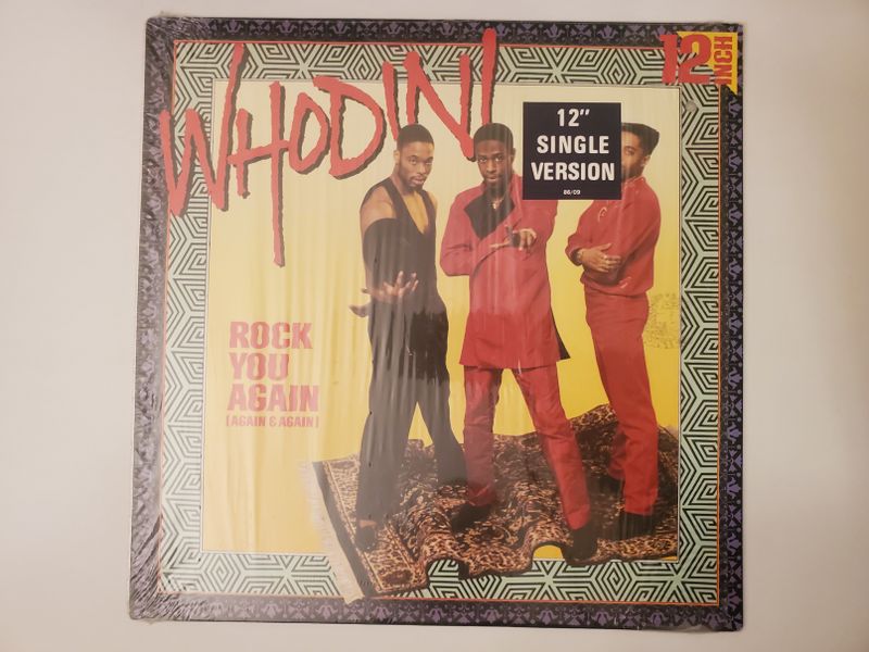 Whodini Rock You Again (Again & Again) vinyl record